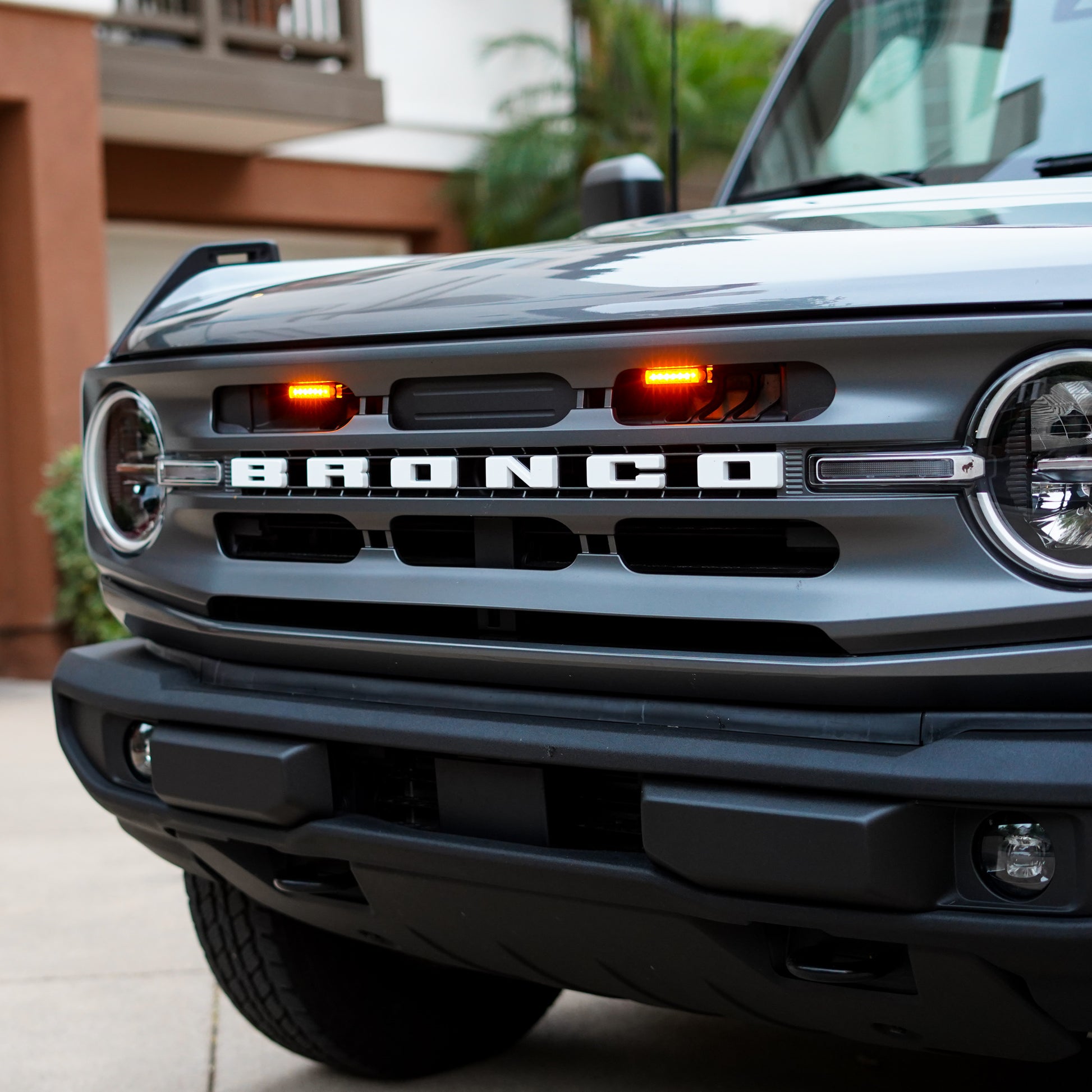 Bronco Grille Marker Lights | Ford Bronco Lights | Bronco Leds