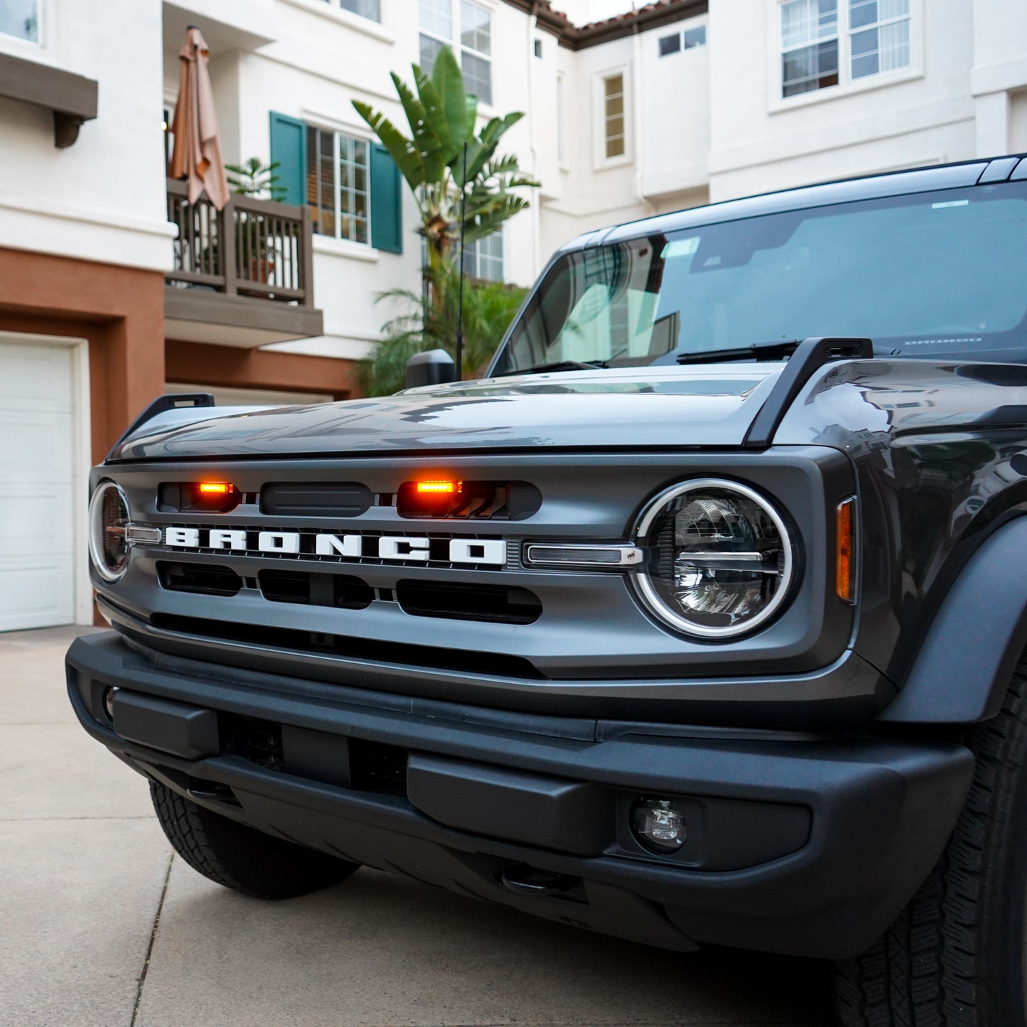 Bronco Grille Marker Lights | Ford Bronco Lights | Bronco Leds