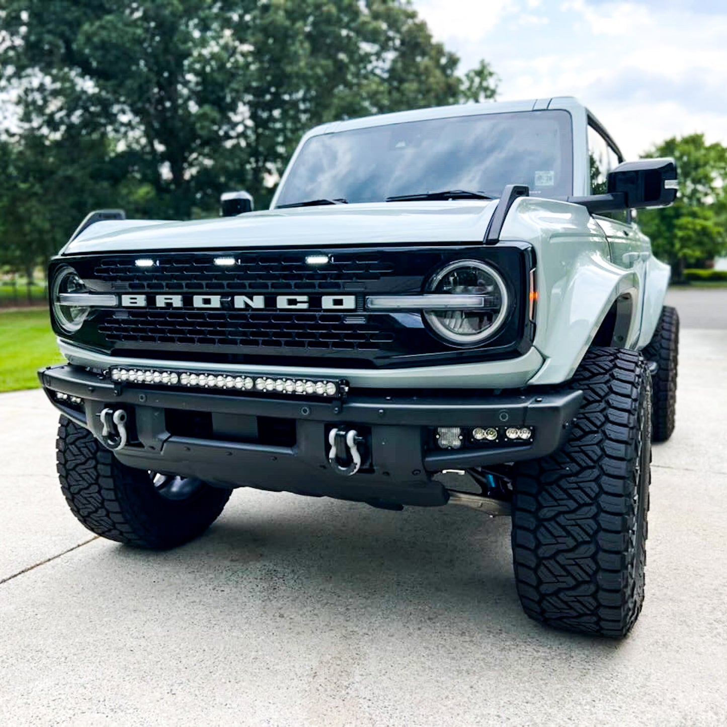 Bronco Badlands / Wildtrak / Everglades / First Edition LED "Raptor" Grille Lights