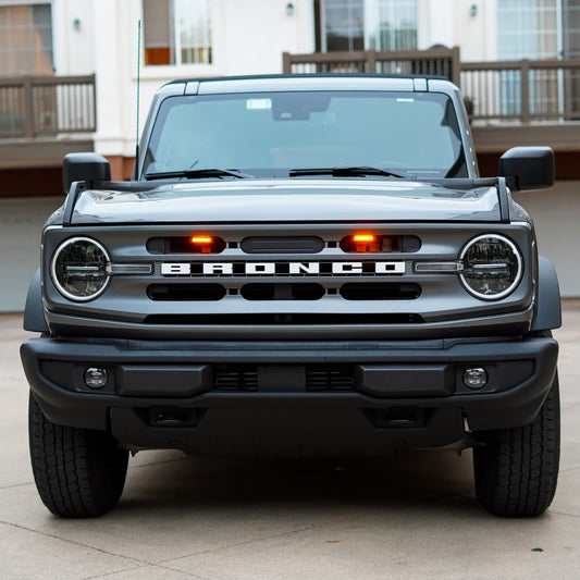 Bronco Grille Marker Lights | Ford Bronco Lights | Bronco Leds